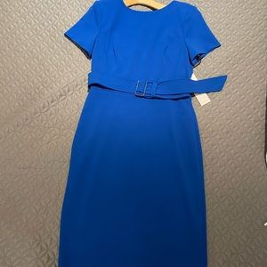 NWT Calvin Klein Royal Blue Work Dress